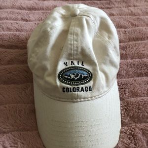 Off white Vail (Colorado) hat